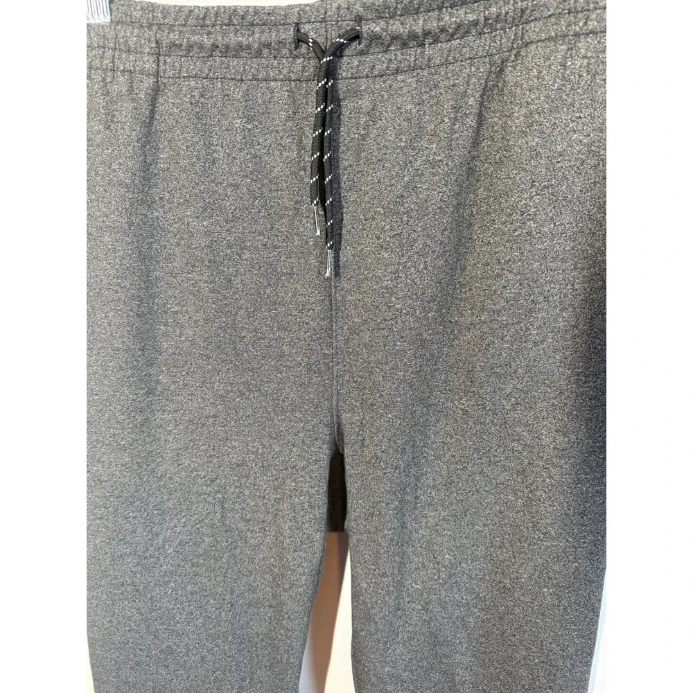 NWT Old Navy Mens 3XLT Dynamic Fleece Heather Gray Athletic Jogger 4 Way Stretch